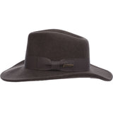 INDIANA JONES WOOL CRUSHER HAT - OLIVE